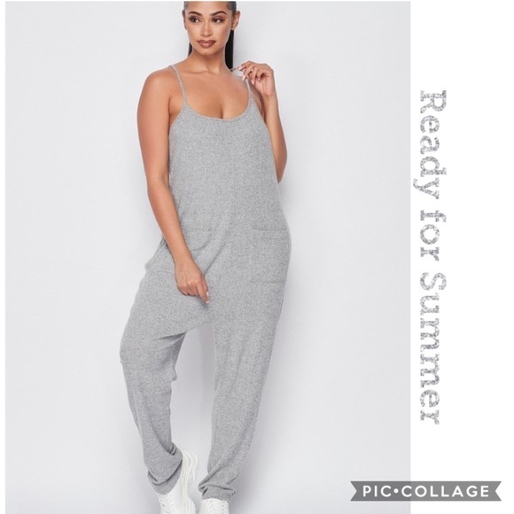 Cute!! Heather Gray Jumper - Picture 1 of 4